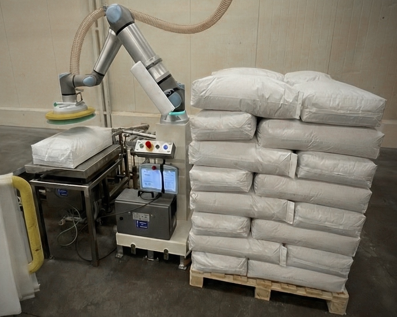 Bag palletization